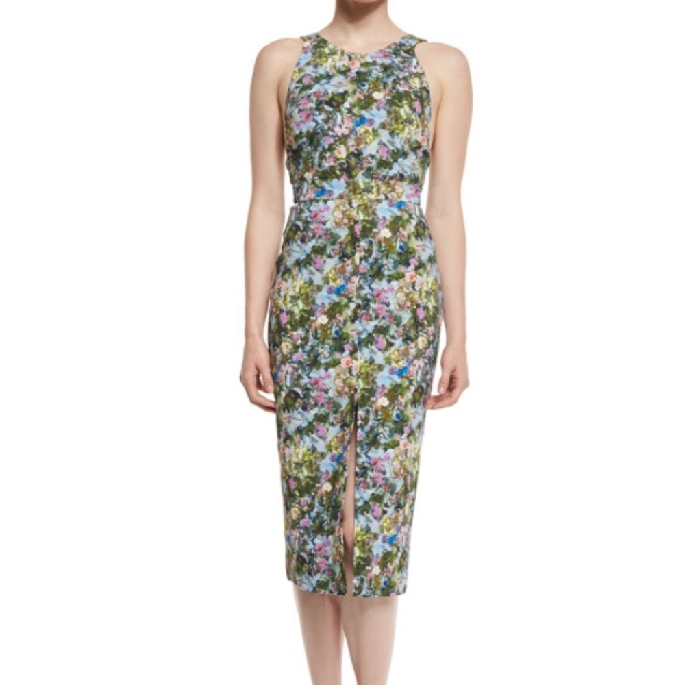 Cushnie Et Ochs Floral Dress (like new)